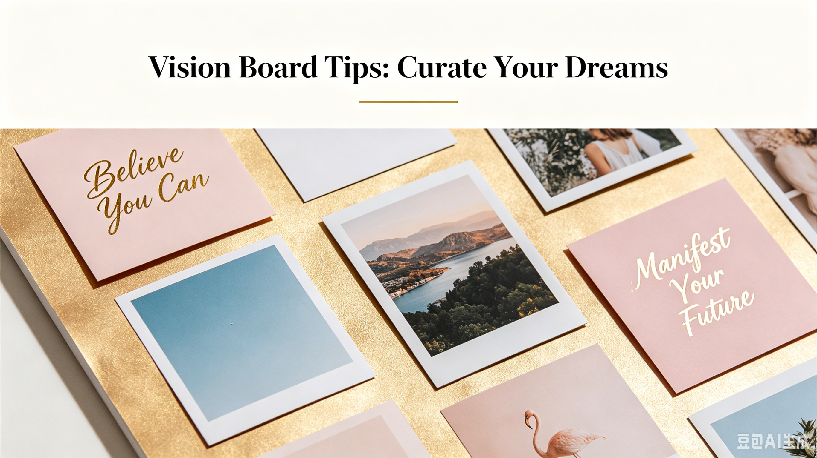 7 Simple Vision Board Curation Tricks for Beginners in 2024