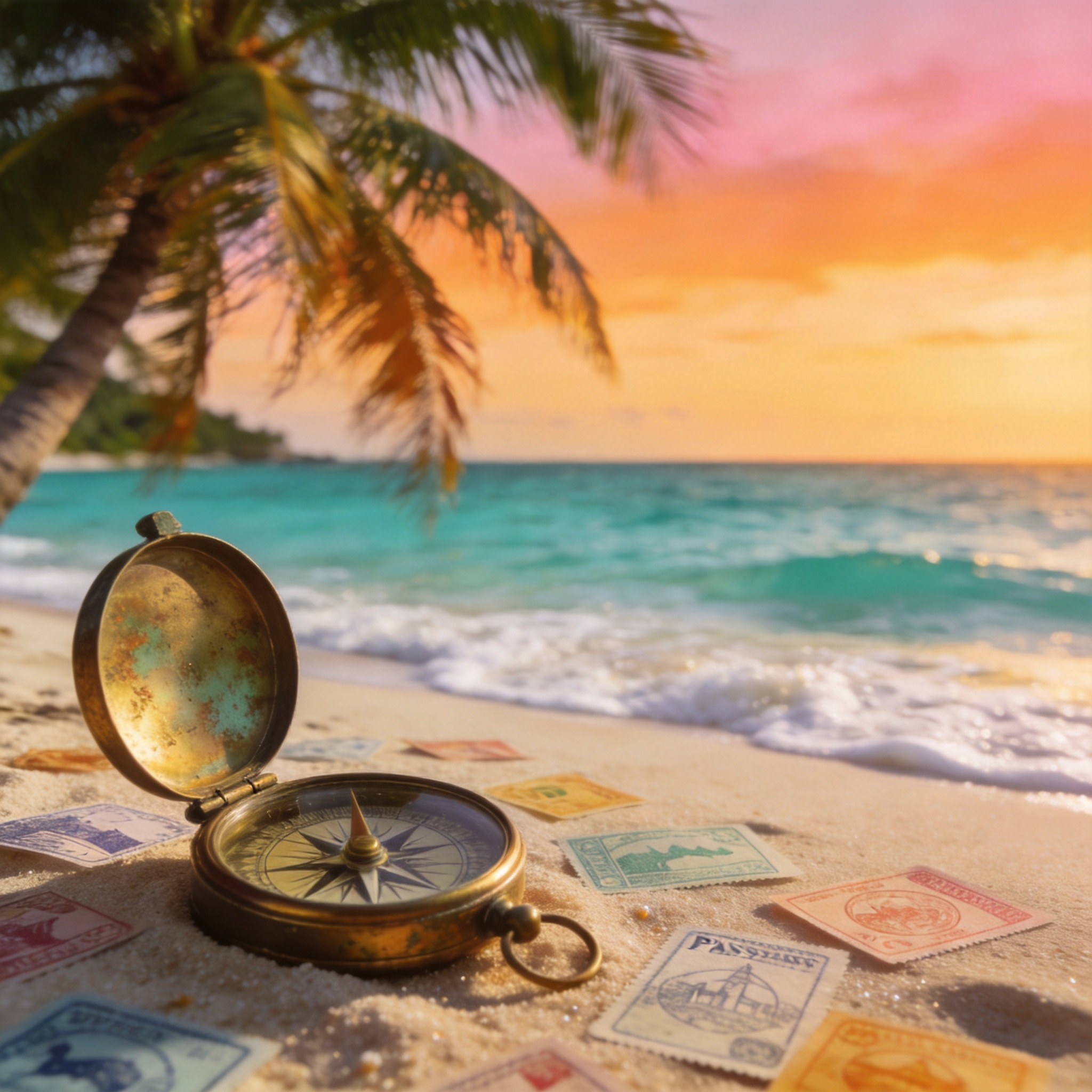 Travel & Adventure vision board images - curated collection for manifestation and goal setting