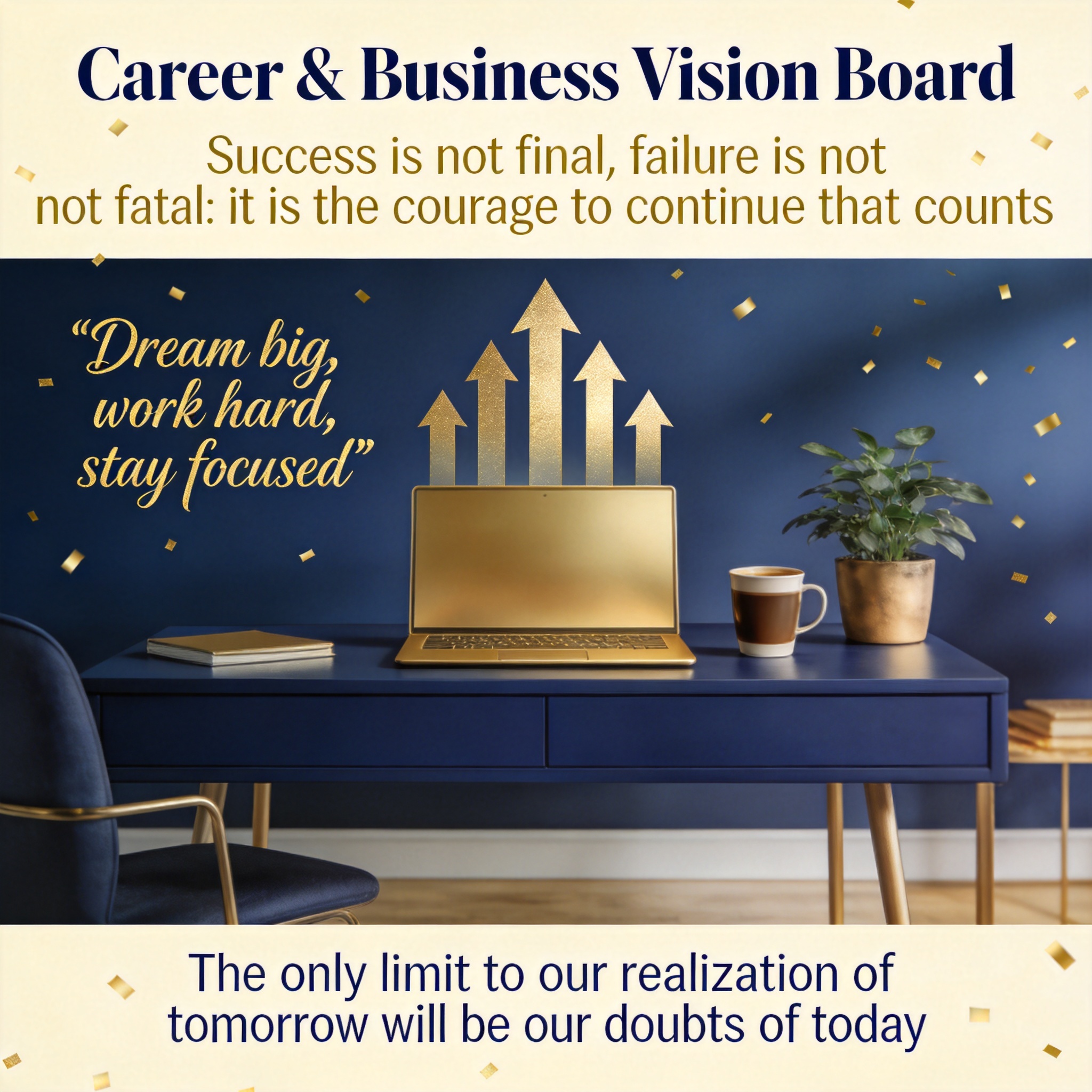Career & Business vision board image - Career Success by LXNUYYHYI